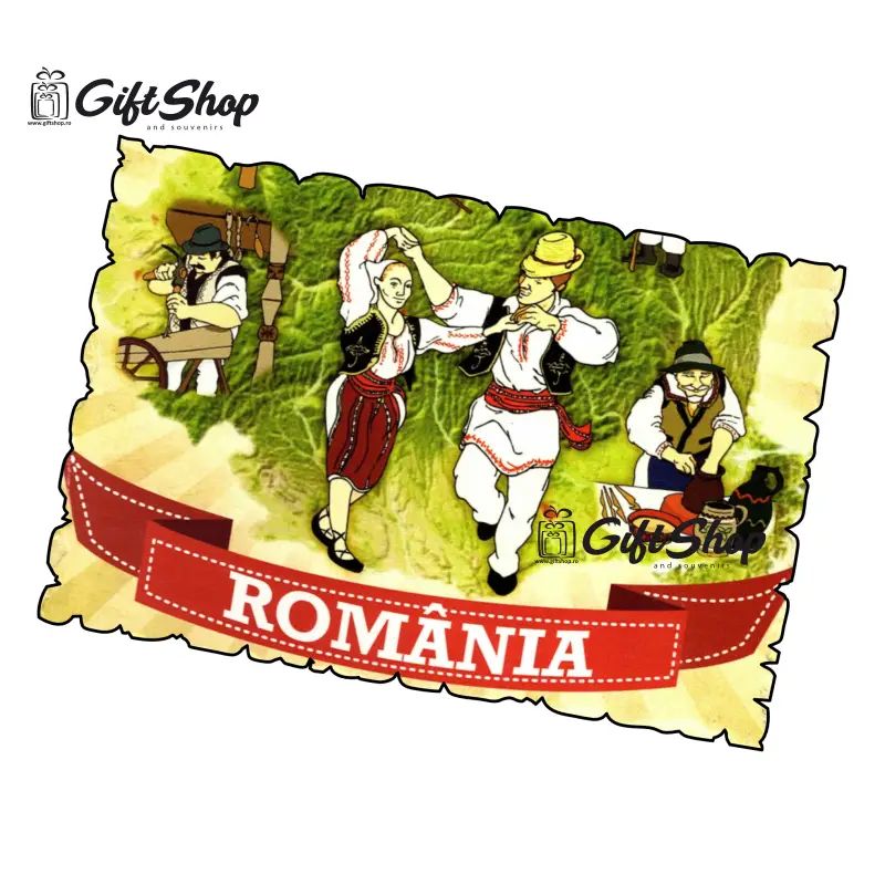 Tarani romania, magnet frigider  mgs028